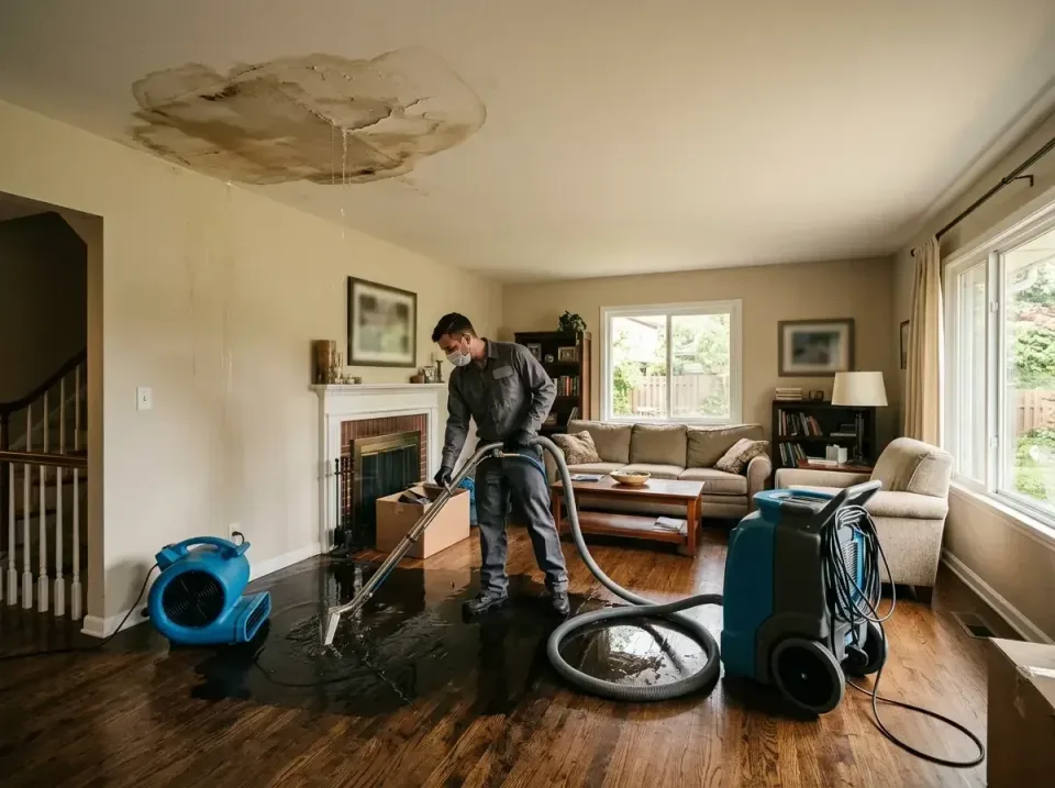 attic-pipe-burst-ceiling-drip-008 — frequently asked questions, Water Damage Restoration & Carpet Care in Lake Jackson, TX